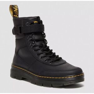 COPY - ✅Dr Martens Combs Tech Wyoming Black Leather CombatBoots Size12 Men Unis…